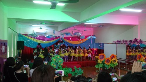 Kiến tập chuyên đề phát triển thẩm mỹ - hoạt động giáo dục âm nhạc cấp học mầm non quận Long Biên năm học 2015–2016.